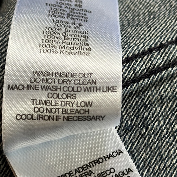 MICHAEL-MICHAEL KORS || Blue Denim Jacket. Sz. L - Picture 9 of 10